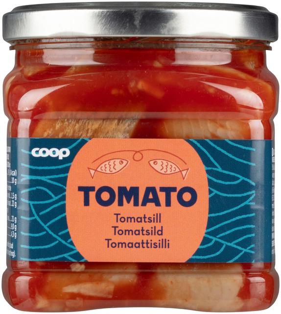 Coop tomaattisilli 490 g