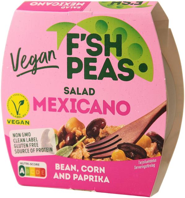 F`SH PEAS Vegan MEXICANO salad 175g