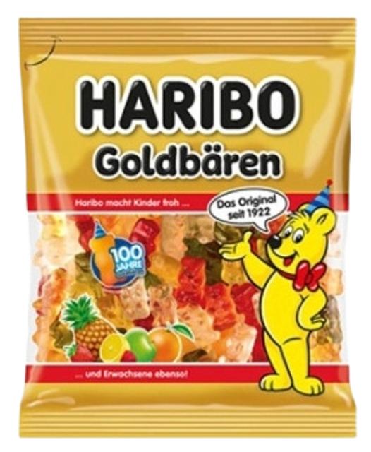 HARIBO Kuldkarud, kummikommid 175g