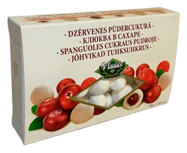 jõhvikad tuhksuhkrus 80 g