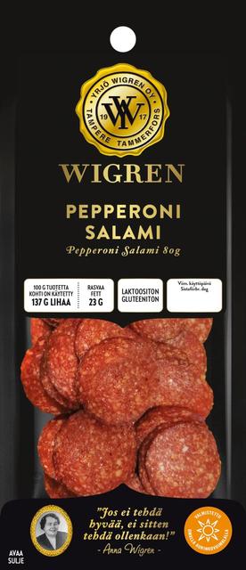 Wigren Pepperoni Salami 80g