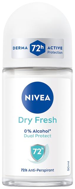 NIVEA 50ml Dry Fresh Deo Roll-On -antiperspirantti