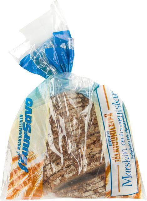 Suur-Savon leipomo 500g Marskin arinaruisleipä viipaloitu