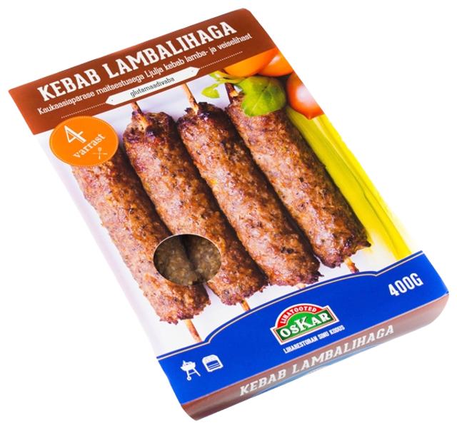 Kebab lambalihaga 400 g