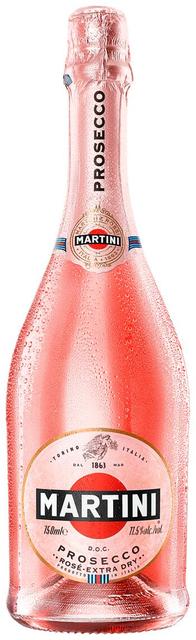 Martini Prosecco Rose vahuvein 11,5%vol 750ml