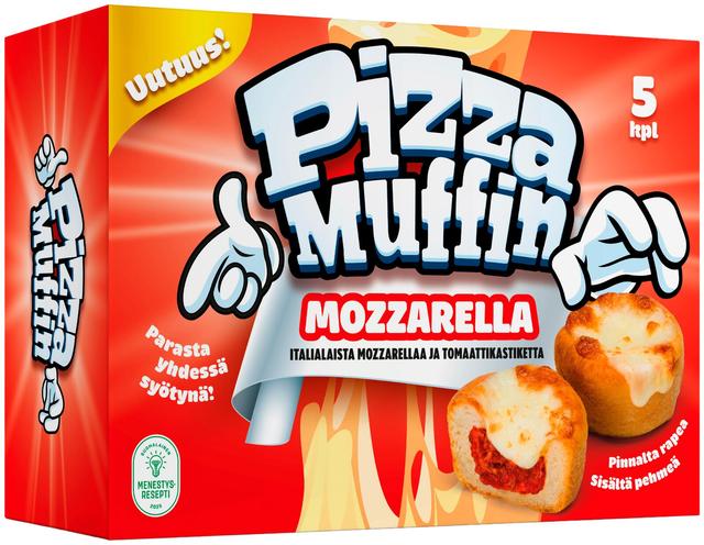 Pizza Muffin Mozzarella 275 g, pakaste