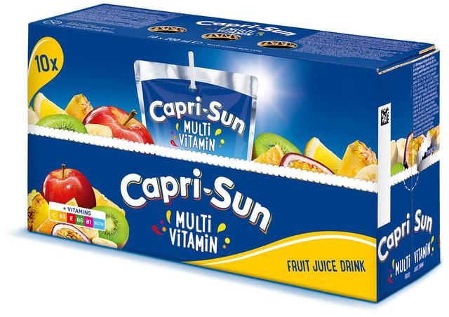 Capri-Sun Multivitamin mahlajook 10-pakk, 2L