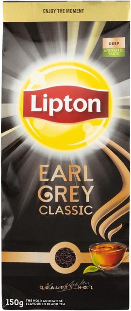 Lipton 150g Classic Earl Grey musta irtotee