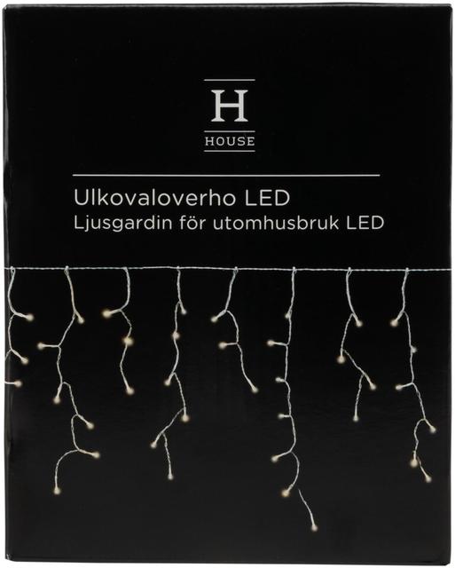 House ulkovaloverho 200 LED-lamppua