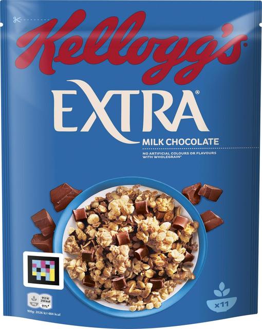 KELLOGG'S Extra Milk Choco 450g
