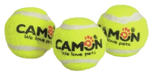 Camon koiran lelu tennispallo vinkuominaisuudella 3 kpl/ 6,2cm