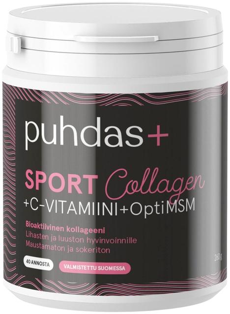 Puhdas+ Sport Collagen & C-vitamiini & OptiMSM 260g