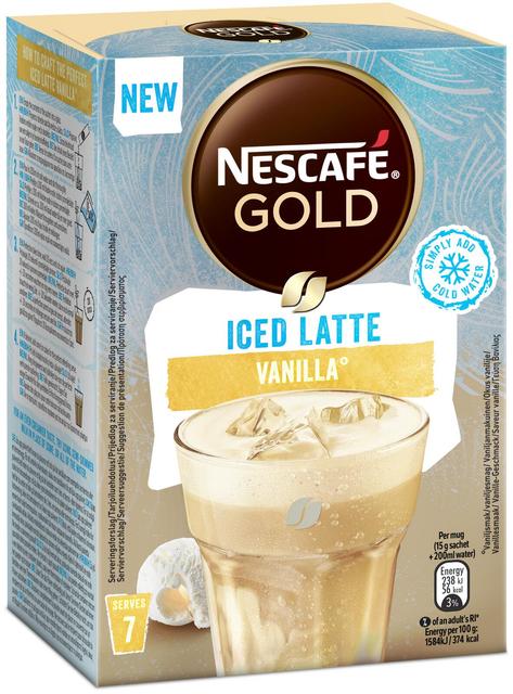 Nescafé Gold Iced Latte Vanilla 105g