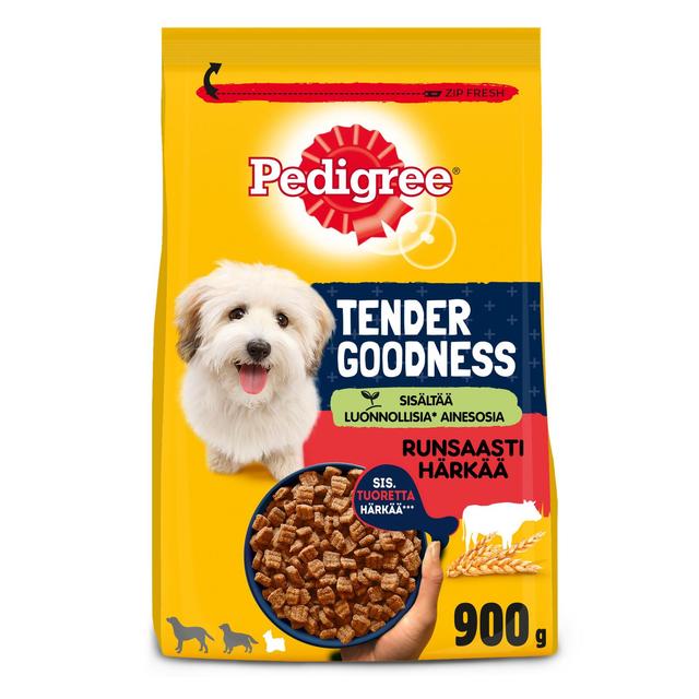 Pedigree Tender Goodness Small runsaasti Härkää (900 g)