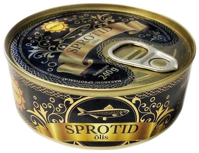 Sprotid õlis 240 g