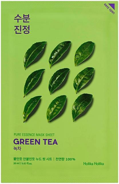 Holika Holika Pure Essence Green Tea kangasnaamio 20ml