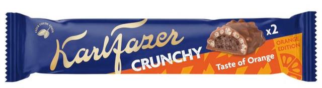 KARL FAZER Crunchy Apelsin šokolaadibatoon 50g