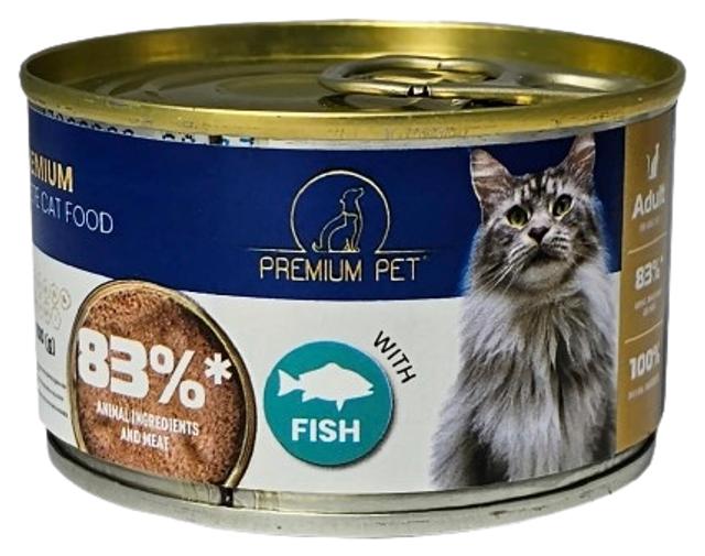 Premium Pet pasteet kassidele kalaga 100g