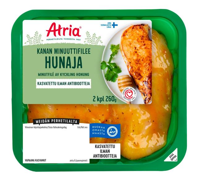 Atria Kanan Minuuttifilee Hunaja 260g