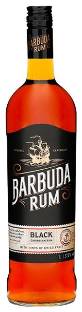 Barbuda Black Rum 37,5%vol 1L