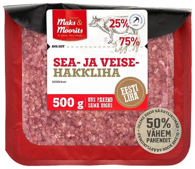 Sea- ja veisehakkliha, 500 g