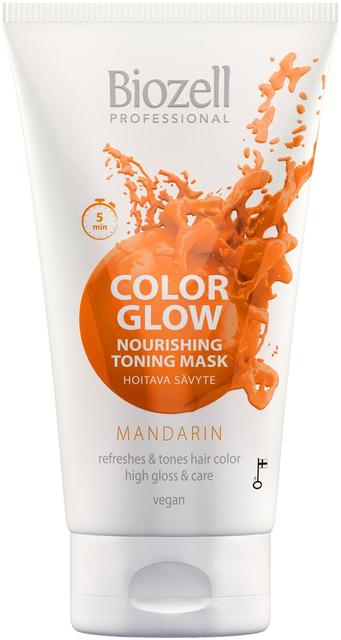 Biozell Color Glow Hoitava sävytenaamio Mandarin 150ml