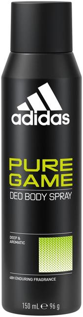 Adidas Pure Game Deo Body Spray 150 ml, miehille