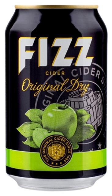 FIZZ ORIGINAL DRY CIDER 330 ML SIIDER 4,7%