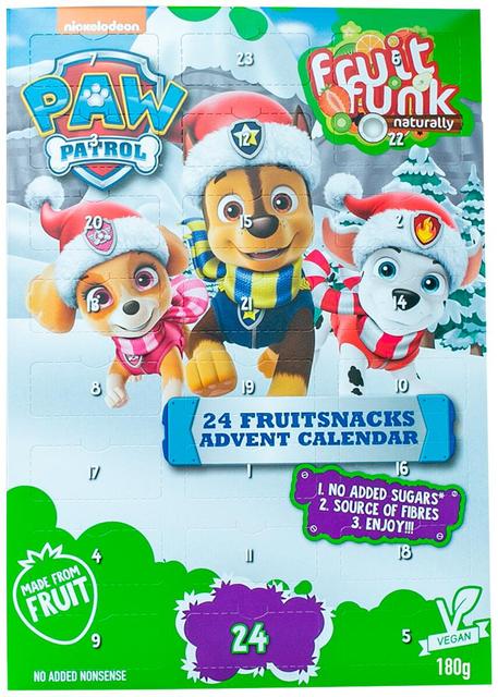 Fruitfunk Paw Patrol joulukalenteri 180g