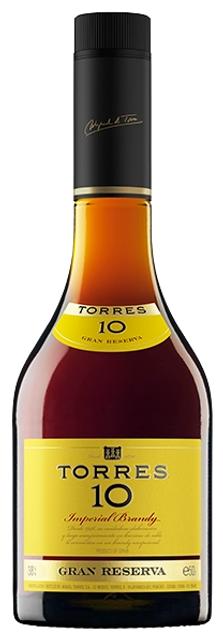 Torres 10 Years Gran Reserva Brandy 38%vol 500ml