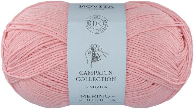 Novita neulelanka merino-puuvilla 100g v.punainen