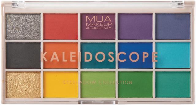 MUA Make Up Academy Eyeshadow Palette 15 shades 12 g Kaleidoscope luomiväripaletti