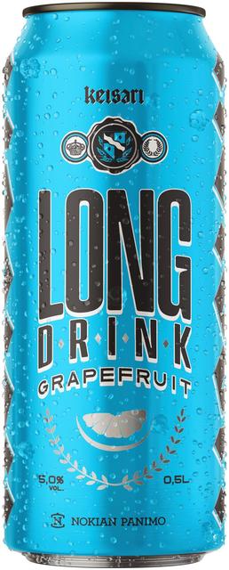 Keisari Grapefruit Long Drink 5 til-% 0,5l