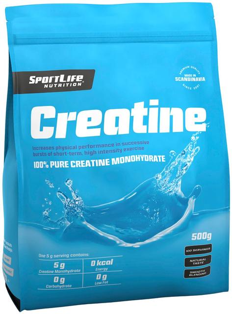 SportLife Nutrition Creatine 500g Kreatiinimonohydraatti