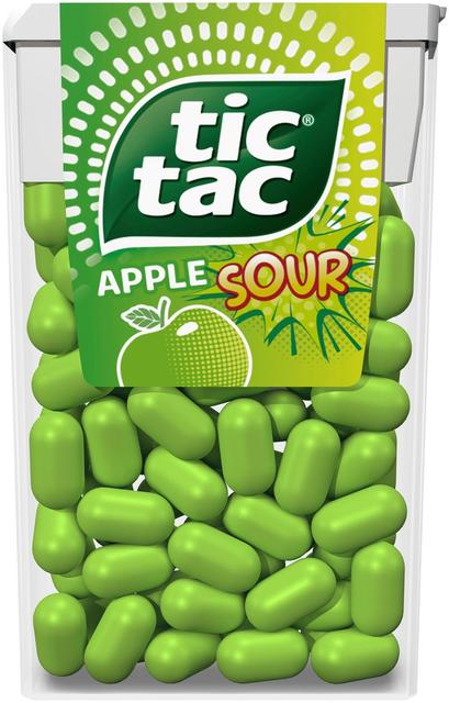 Tic Tac Apple tasting sour drops 54g