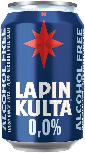 Lapin Kulta alkoholivaba õlu 330ml