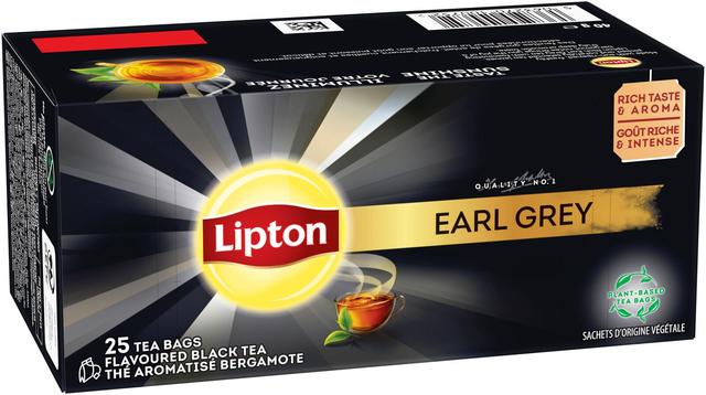 Lipton 25ps Rich Earl Grey musta tee