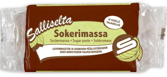 Salliselta Sokerimassa suklaanmakuinen ruskea 250g