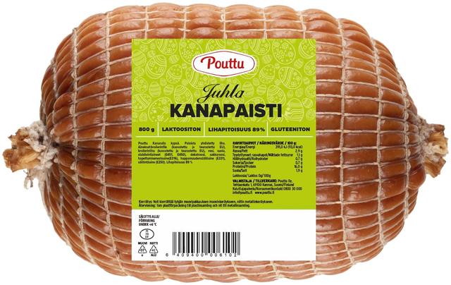 Pouttu Juhla Kanapaisti 800g