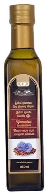 OiliO Külmpressitud  Linaseemneõli 250 ml