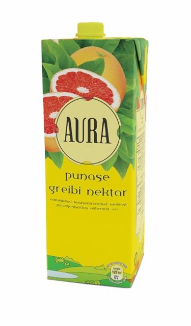 Aura punase greibi nektar 1L