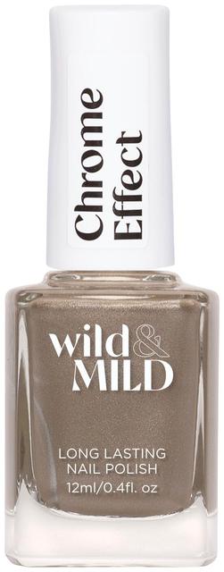 Wild&Mild Chrome Effect nail polish CH07 Titanium Spark 12 ml