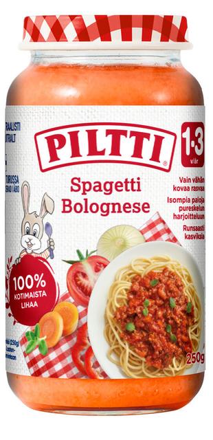 Piltti 250g Spagetti Bolognese lastenateria 1-3v