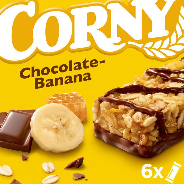 Corny Chocolate-Banana välipalapatukka 6x25g