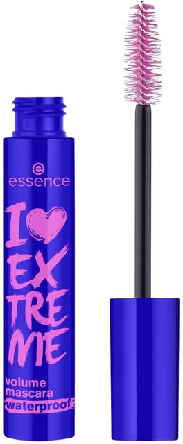 essence I LOVE EXTREME volume mascara waterproof vedenkestävä ripsiväri 12 ml