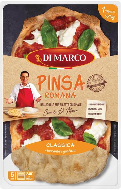 Di Marco Pinsa Romana esipaistettu pizzapohja 230 g