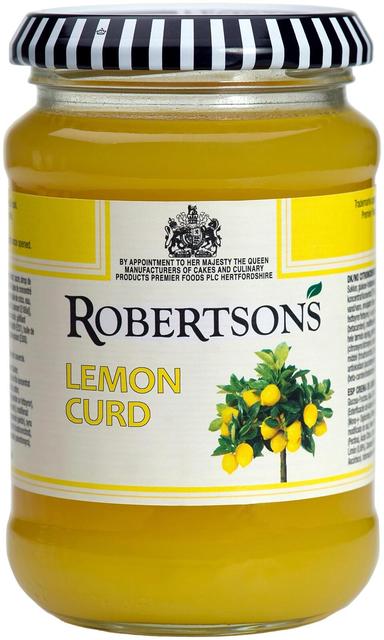 Robertson's 320g Lemon Curd sitruunatahna