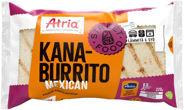 Atria Kanaburrito Mexican 220g