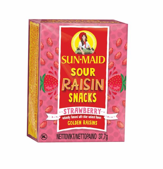 37,7g Sun-Maid Sour Raisin Snacks Strawberry