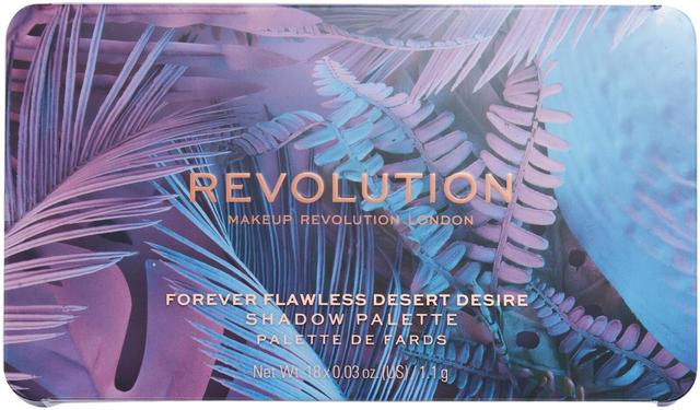 Makeup Revolution Forever Flawless Desert Desire luomiväripaletti 18 sävyä